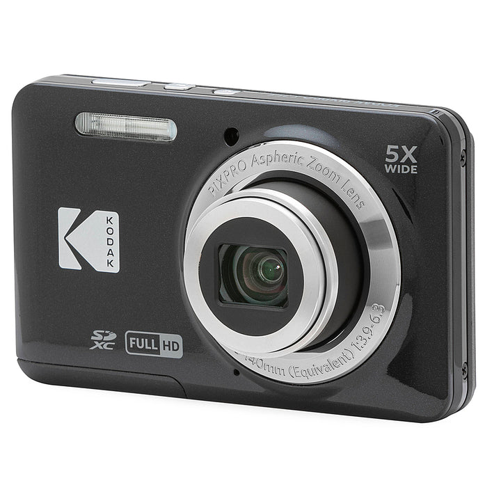 Kodak - PIXPRO FZ55 16.4 Megapixel Digital Camera - Black_2