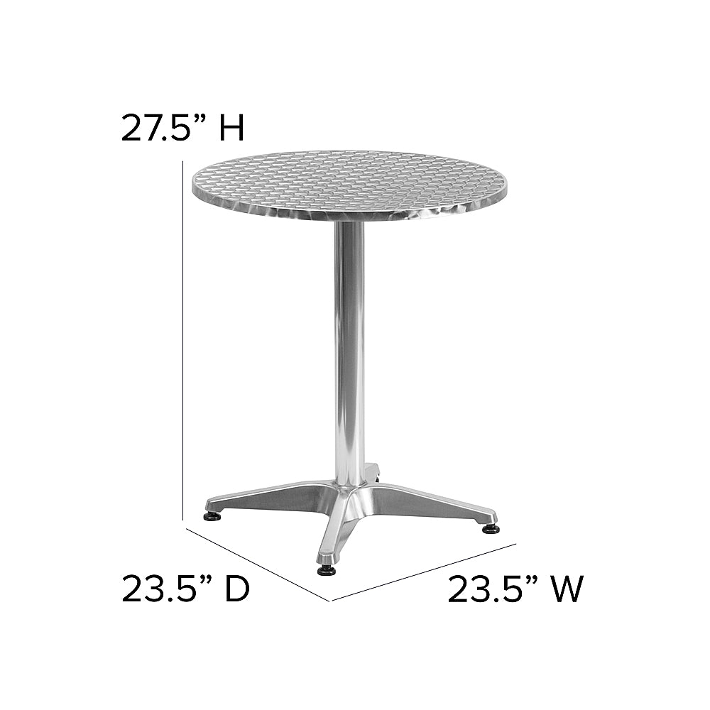 Flash Furniture - Mellie Contemporary Patio Table - Aluminum_1