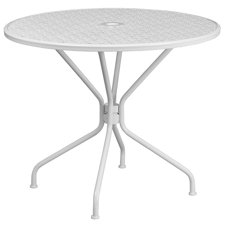 Flash Furniture - Oia Contemporary Patio Table - White_0