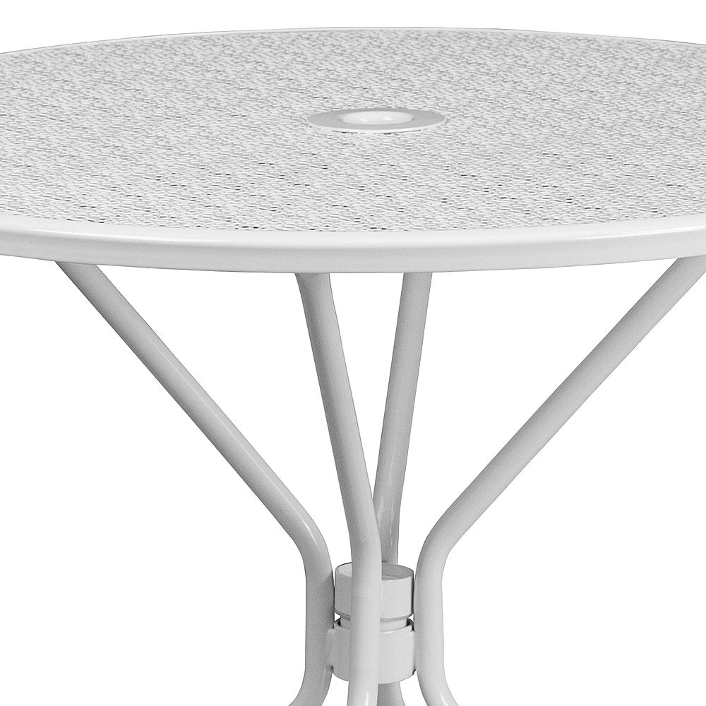 Flash Furniture - Oia Contemporary Patio Table - White_3