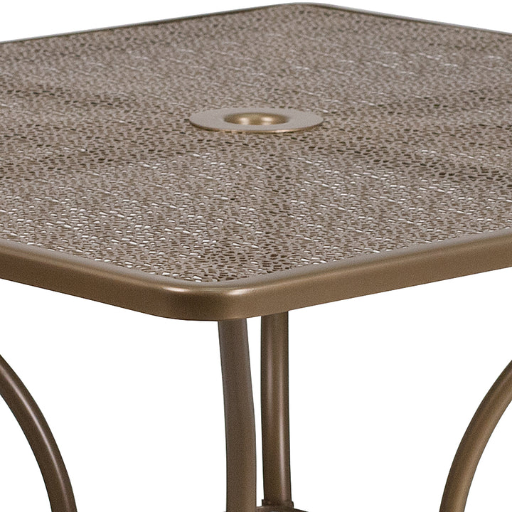 Flash Furniture - Oia Contemporary Patio Table - Gold_3