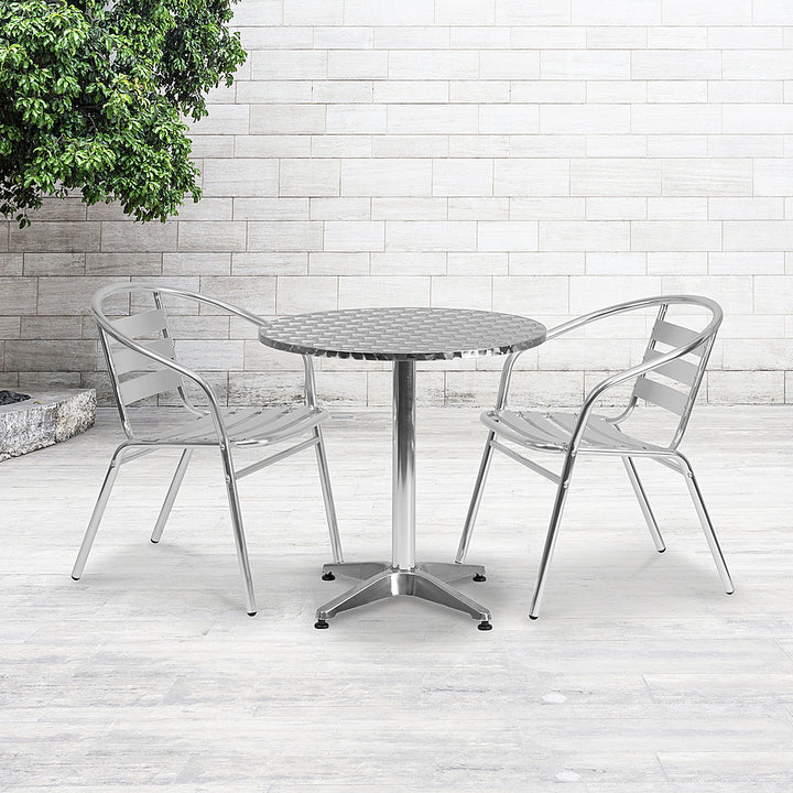 Flash Furniture - Mellie Contemporary Patio Table - Aluminum_5