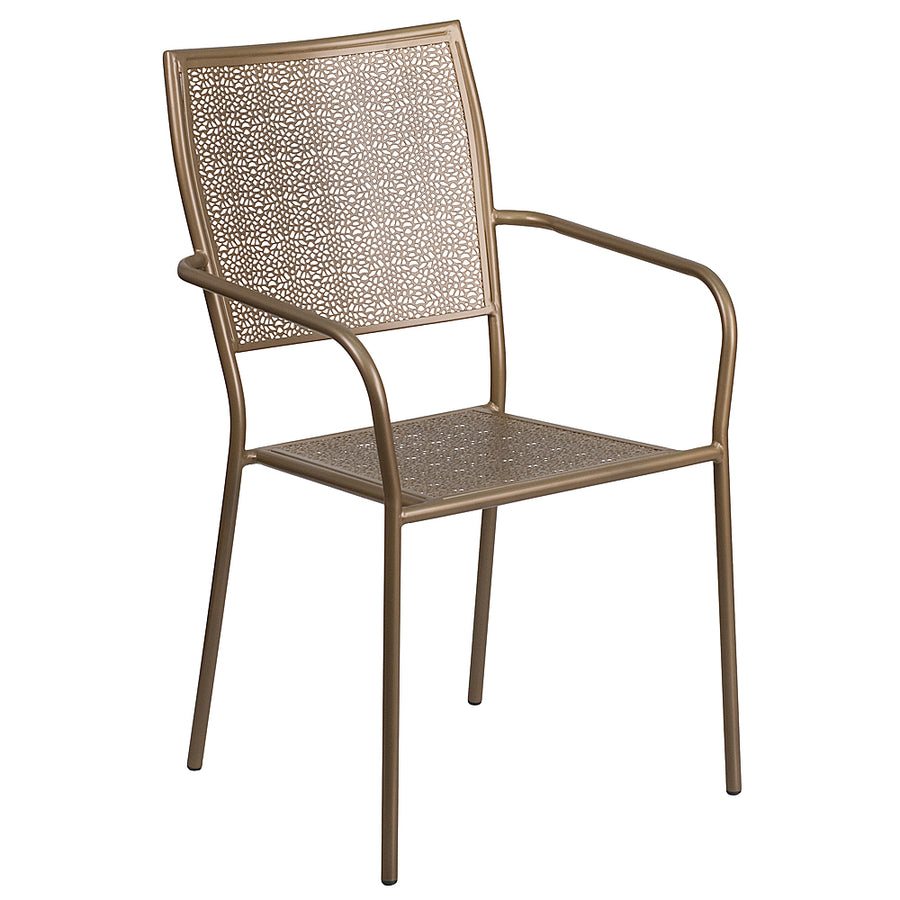 Flash Furniture - Oia Patio Chair - Gold_0