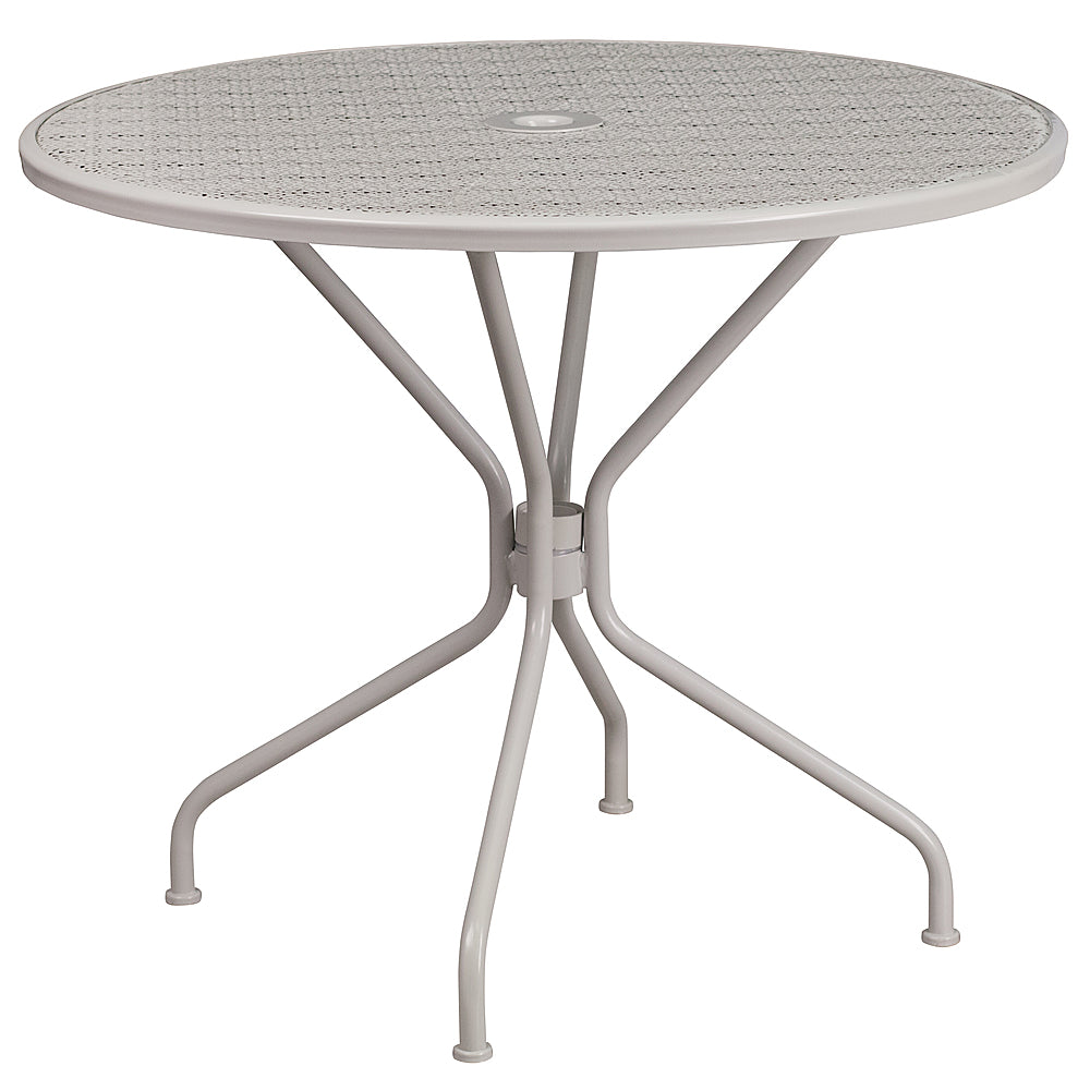 Flash Furniture - Oia Contemporary Patio Table - Light Gray_0