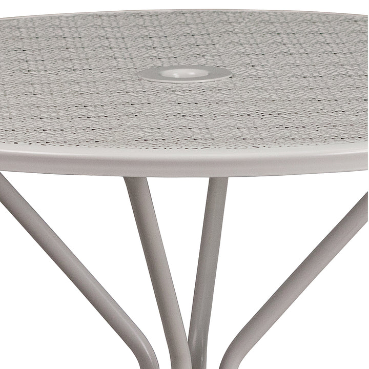 Flash Furniture - Oia Contemporary Patio Table - Light Gray_2