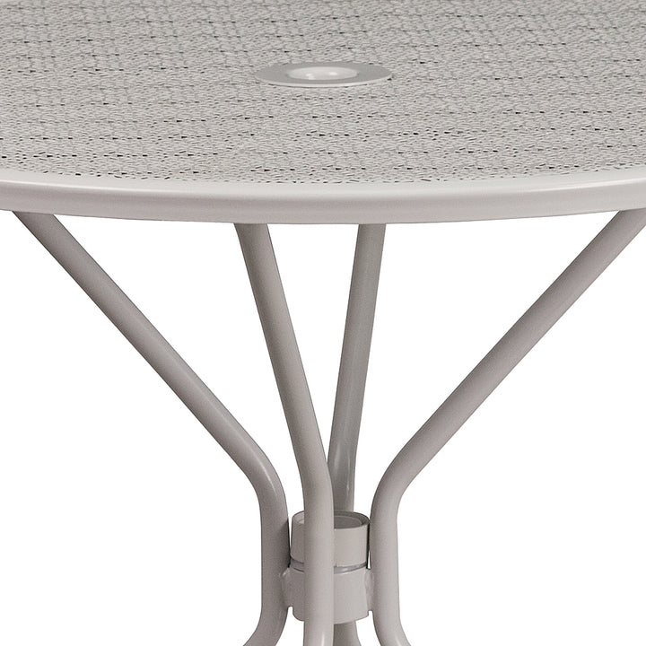 Flash Furniture - Oia Contemporary Patio Table - Light Gray_3