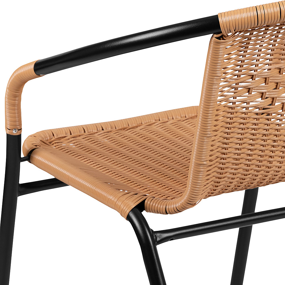 Flash Furniture - Lila Patio Chair (set of 4) - Beige_1
