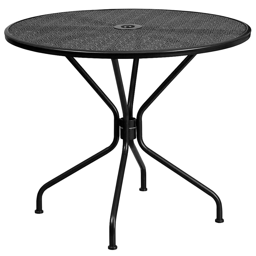 Flash Furniture - Oia Contemporary Patio Table - Black_0
