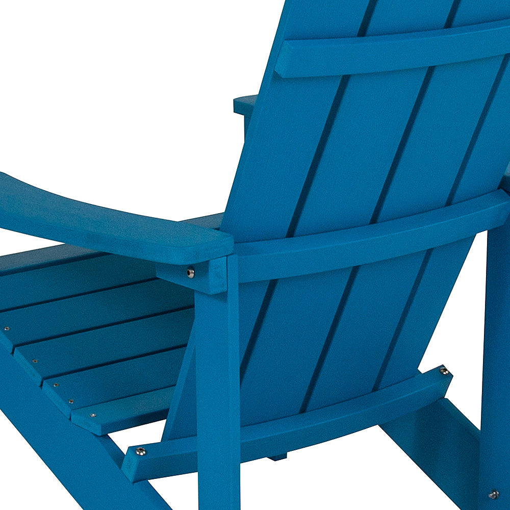 Flash Furniture - Charlestown Adirondack Chair - Blue_1