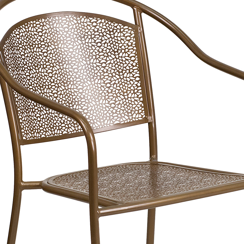 Flash Furniture - Oia Patio Chair (set of 5) - Gold_1