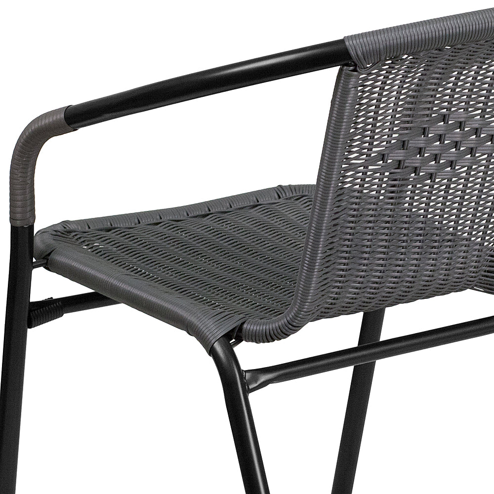 Flash Furniture - Lila Patio Chair (set of 2) - Gray_1