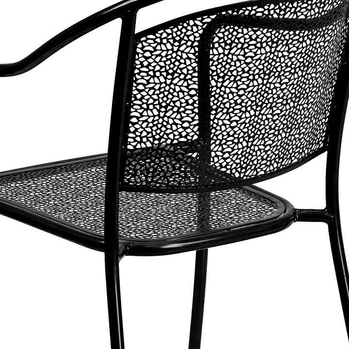Flash Furniture - Oia Patio Chair - Black_4