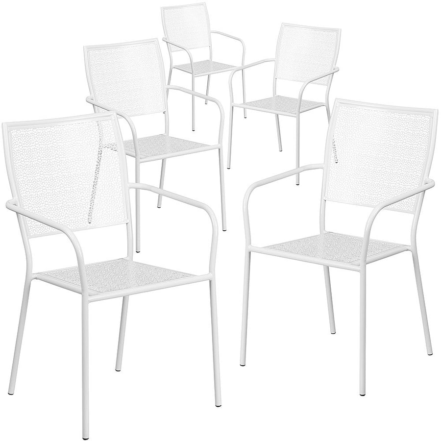 Flash Furniture - Oia Patio Chair (set of 5) - White_0