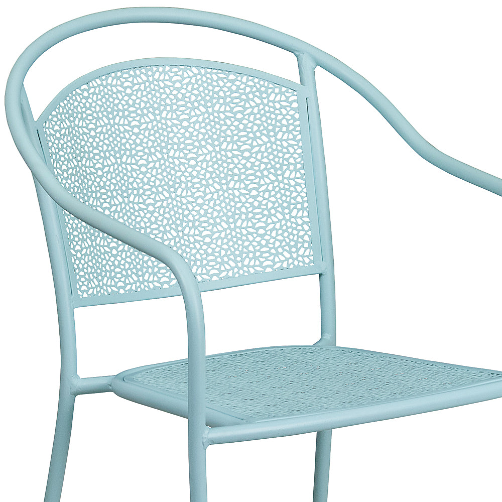 Flash Furniture - Oia Patio Chair (set of 5) - Sky Blue_1
