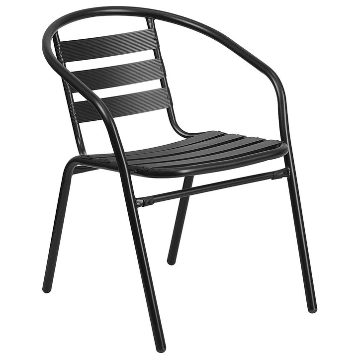 Flash Furniture - Lila Patio Chair - Black_0