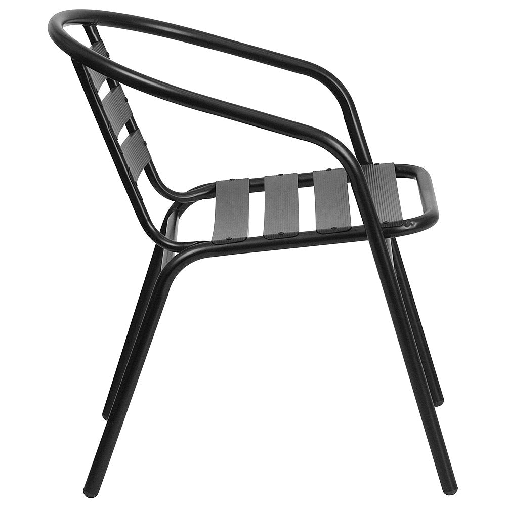 Flash Furniture - Lila Patio Chair - Black_3