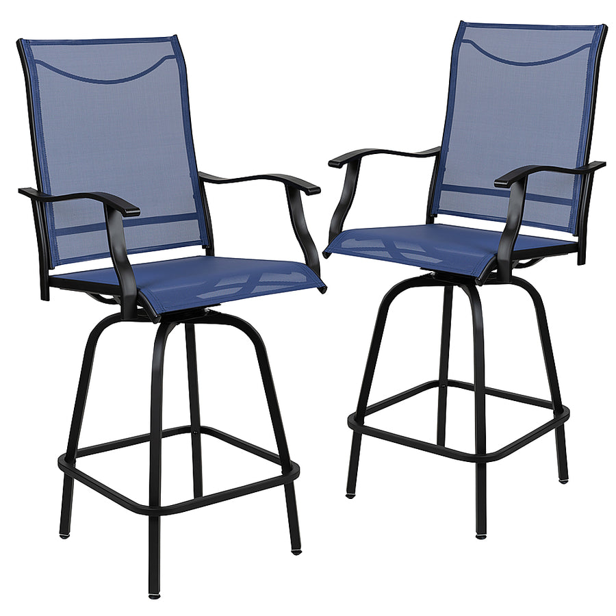 Flash Furniture - Valerie Patio Chair (set of 2) - Navy_0