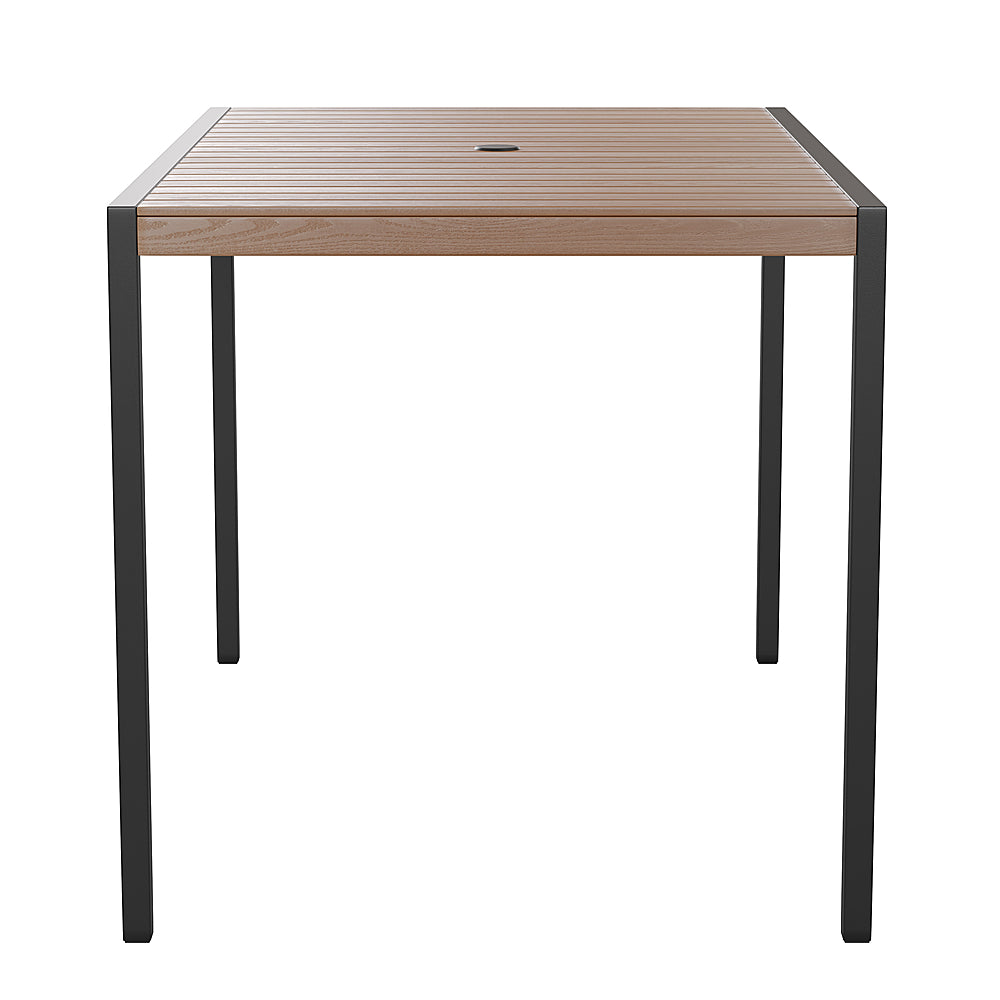 Flash Furniture - Lark Modern Patio Table - Teak_3