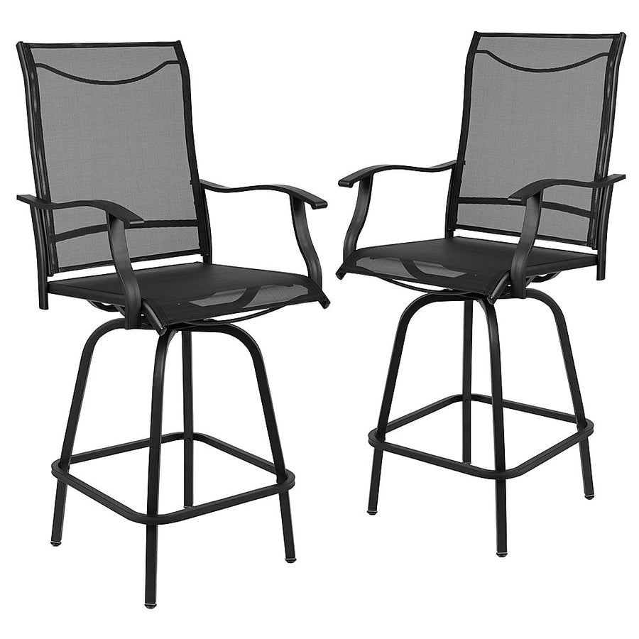 Flash Furniture - Valerie Patio Chair (set of 2) - Black_0