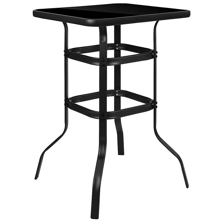 Flash Furniture - Barker Modern Patio Bar Table - Black_0