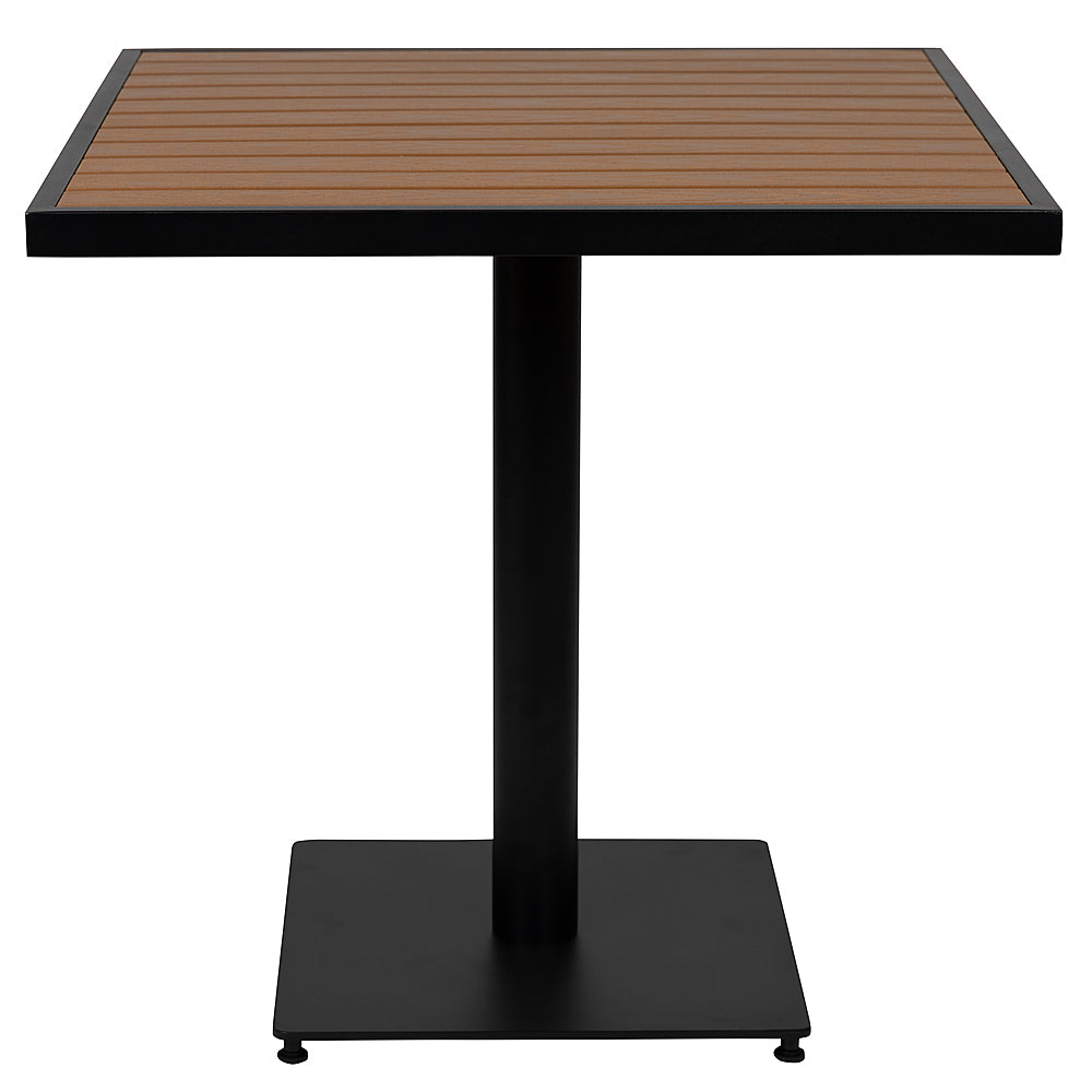 Flash Furniture - Lark Modern Patio Table - Teak_5