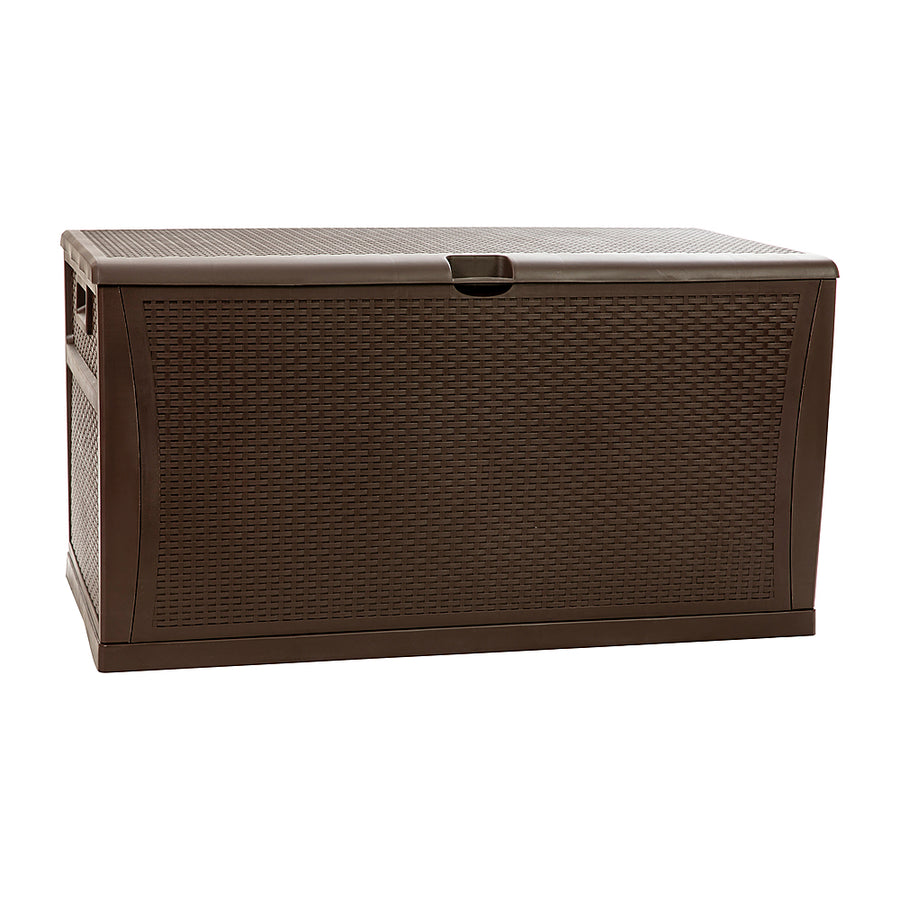 Flash Furniture - Nobu 120 Gallon Patio Storage Box - Brown_0