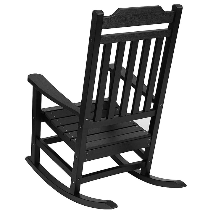 Flash Furniture - Winston Rocking Patio Chair (set of 2) - Black_5