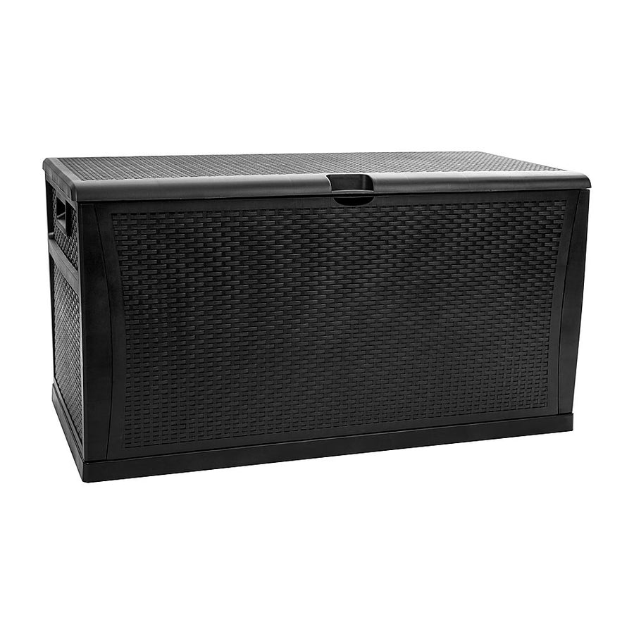 Flash Furniture - Nobu 120 Gallon Patio Storage Box - Black_0
