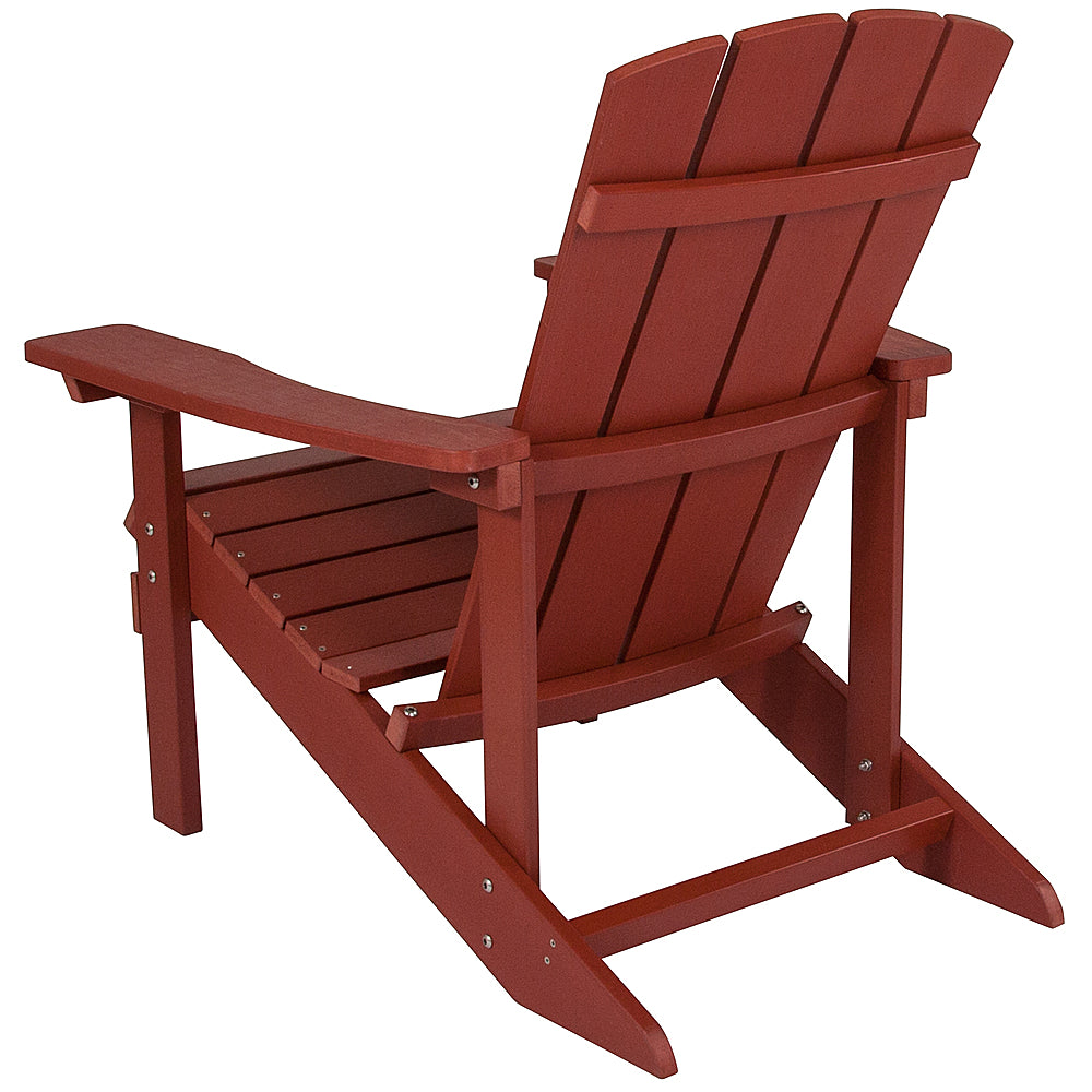 Flash Furniture - Charlestown Adirondack Chair (set of 4) - Red_6