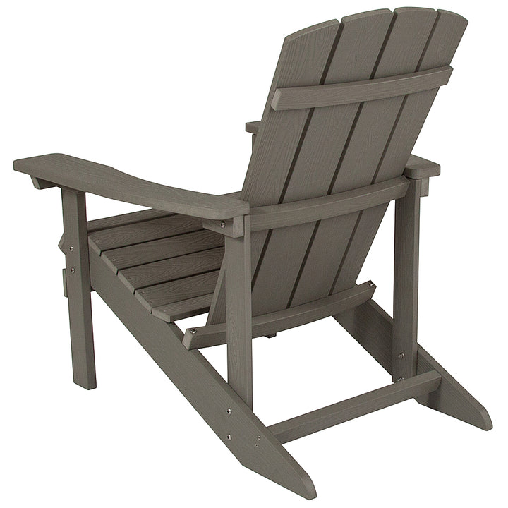 Flash Furniture - Charlestown Adirondack Chair (set of 2) - Gray_6