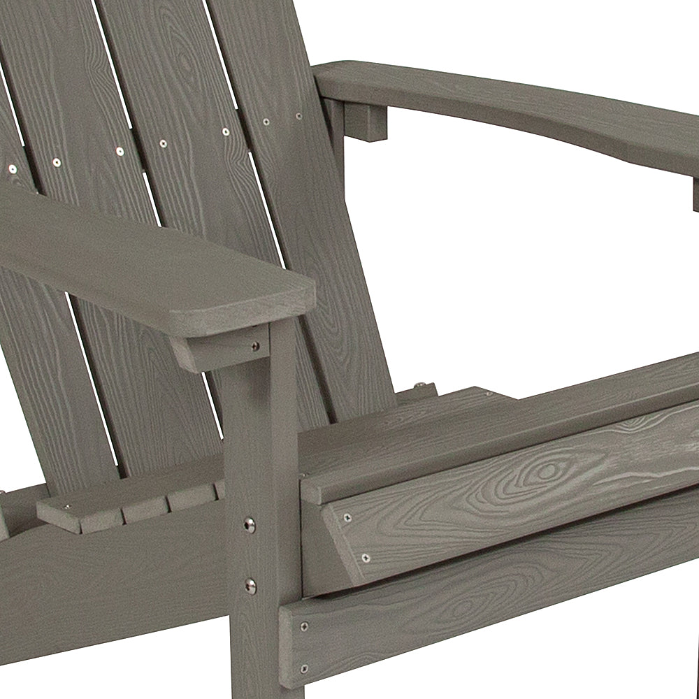 Flash Furniture - Charlestown Adirondack Chair (set of 2) - Gray_3