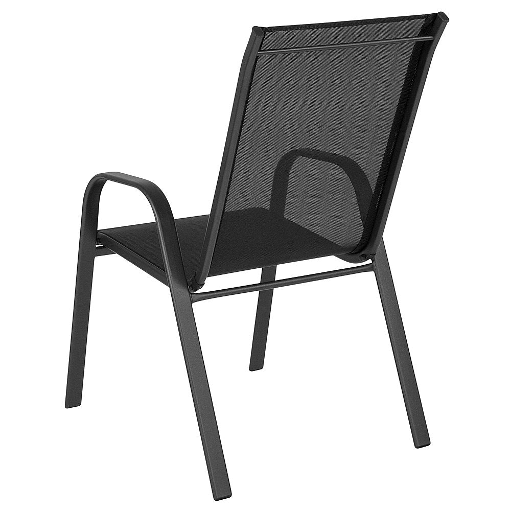 Flash Furniture - Brazos Patio Chair (set of 4) - Black_6