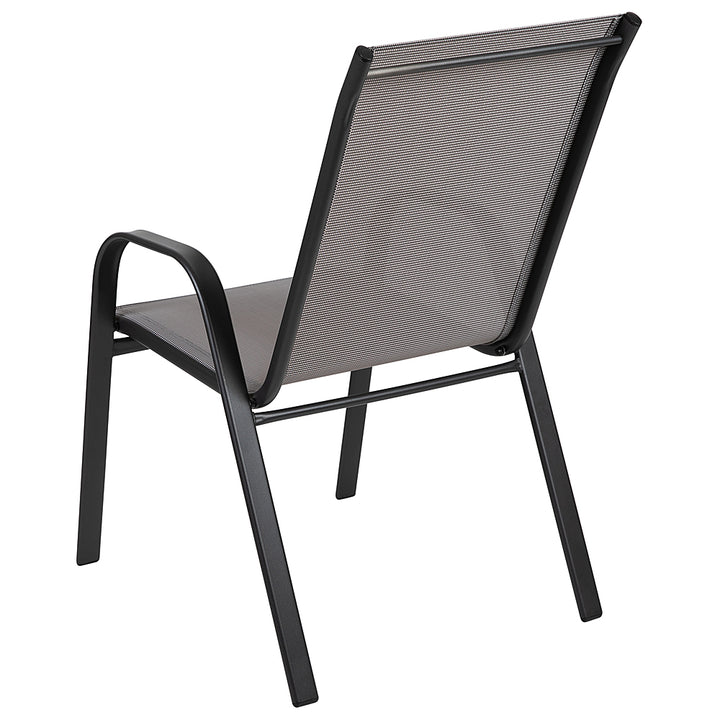 Flash Furniture - Brazos Patio Chair (set of 4) - Gray_6