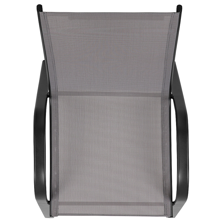 Flash Furniture - Brazos Patio Chair (set of 4) - Gray_3