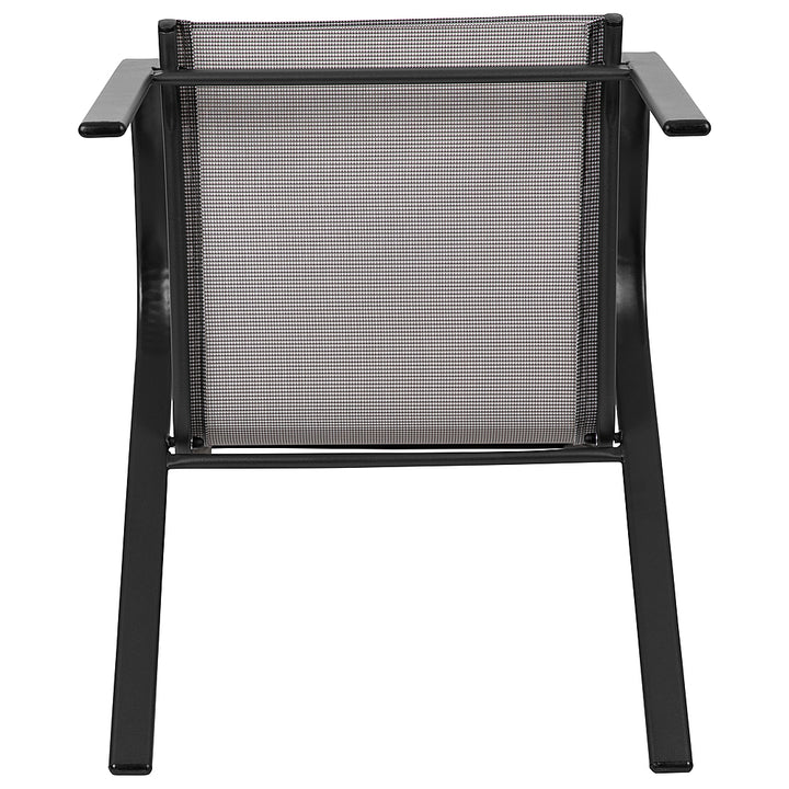 Flash Furniture - Brazos Patio Chair (set of 4) - Gray_2