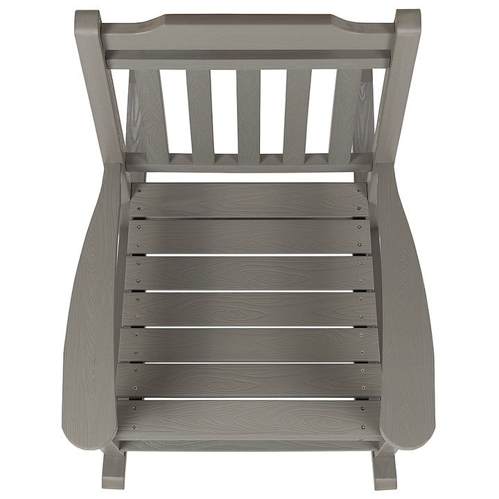 Flash Furniture - Winston Rocking Patio Chair (set of 2) - Gray_4