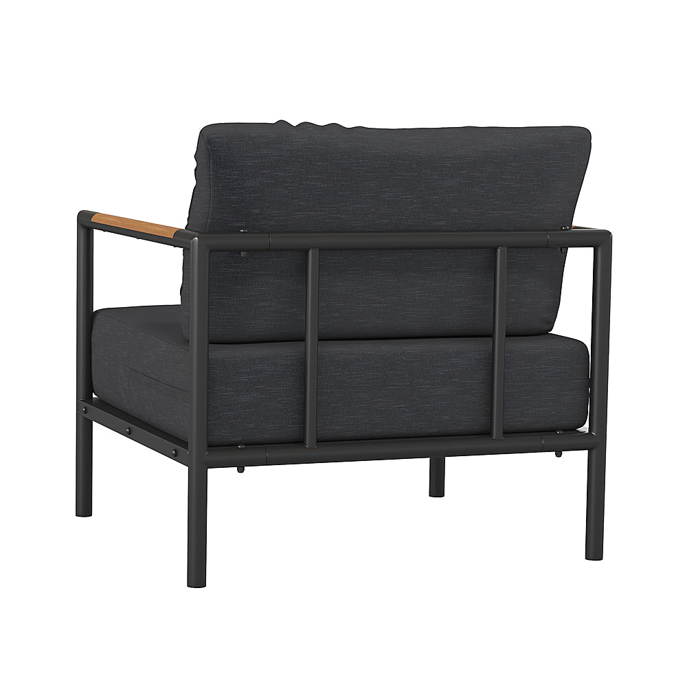Flash Furniture - Lea Patio Lounge Chair - Charcoal_6
