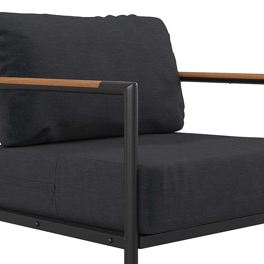 Flash Furniture - Lea Patio Lounge Chair - Charcoal_4
