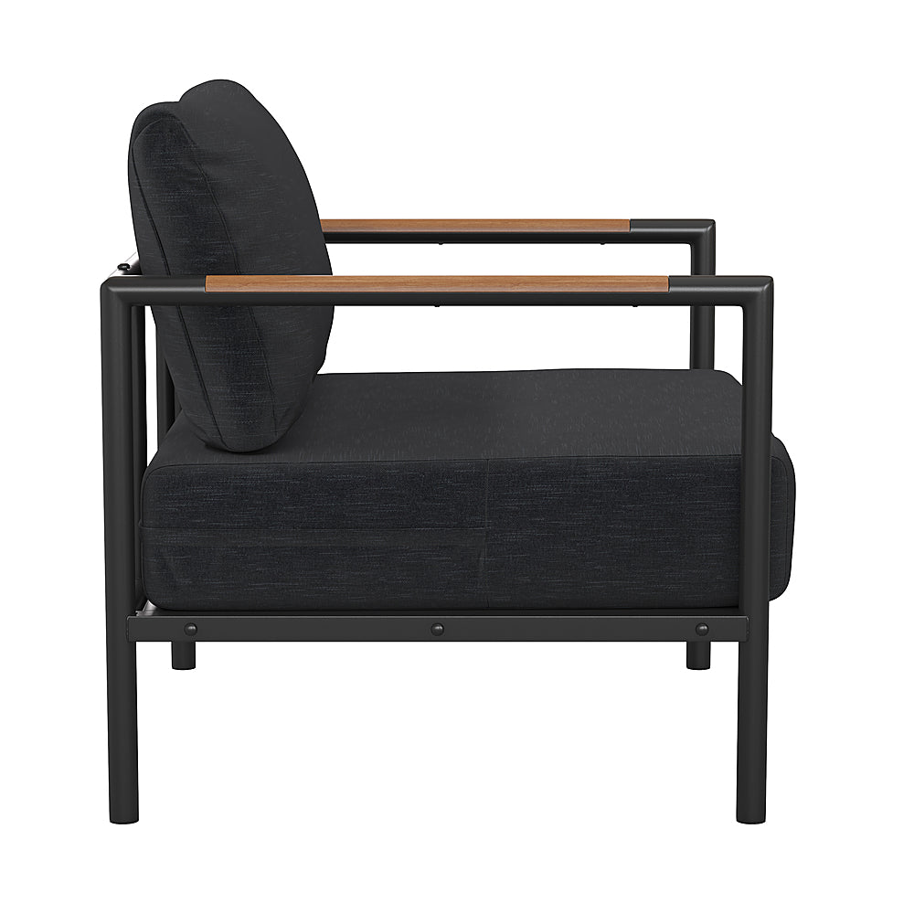 Flash Furniture - Lea Patio Lounge Chair - Charcoal_3