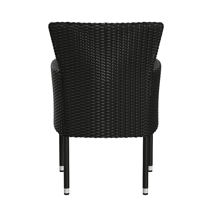 Flash Furniture - Maxim Patio Chair (set of 2) - Black/Gray_4