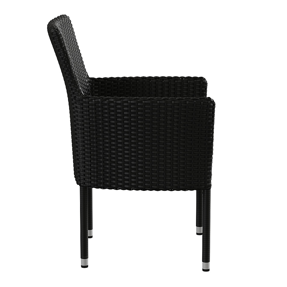 Flash Furniture - Maxim Patio Chair (set of 2) - Black/Gray_3