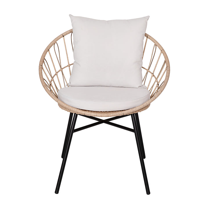 Flash Furniture - Devon Patio Lounge Chair - Tan/Light Gray_8