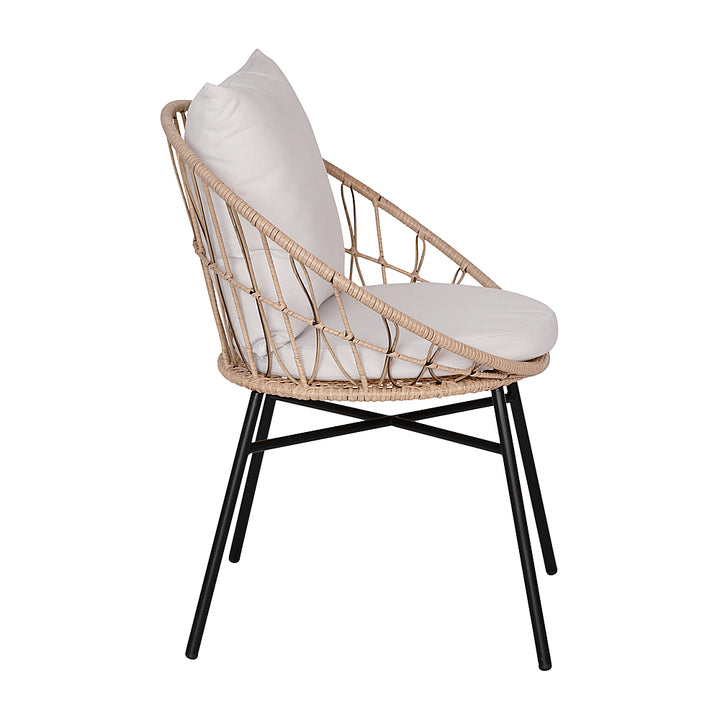 Flash Furniture - Devon Patio Lounge Chair - Tan/Light Gray_2