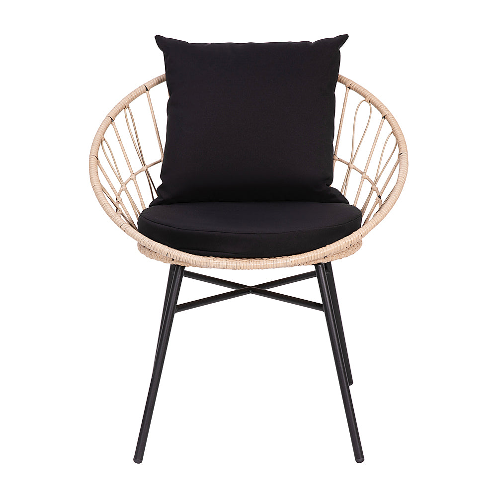 Flash Furniture - Devon Patio Lounge Chair - Tan/Black_9