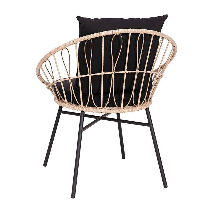 Flash Furniture - Devon Patio Lounge Chair - Tan/Black_5