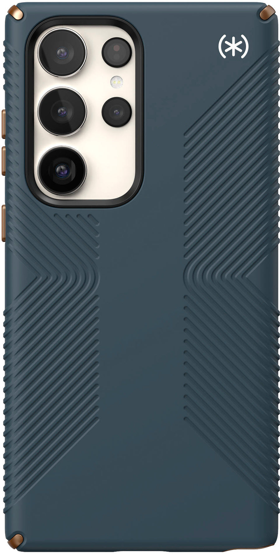 Speck - Presidio2 Grip Case for Samsung Galaxy S23 Ultra - Charcoal Grey/Cool Bronze/White_0