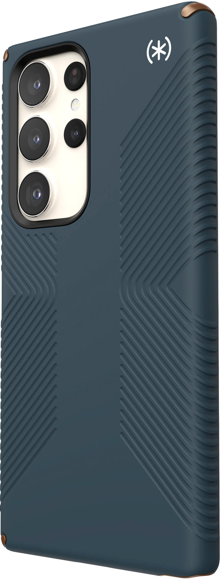 Speck - Presidio2 Grip Case for Samsung Galaxy S23 Ultra - Charcoal Grey/Cool Bronze/White_2