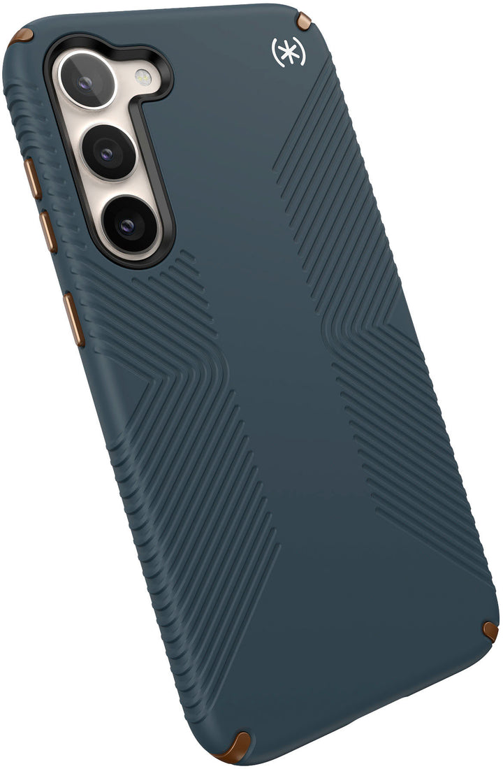 Speck - Presidio2 Grip Case for  Samsung Galaxy S23+ - Charcoal Grey/Cool Bronze/White_5