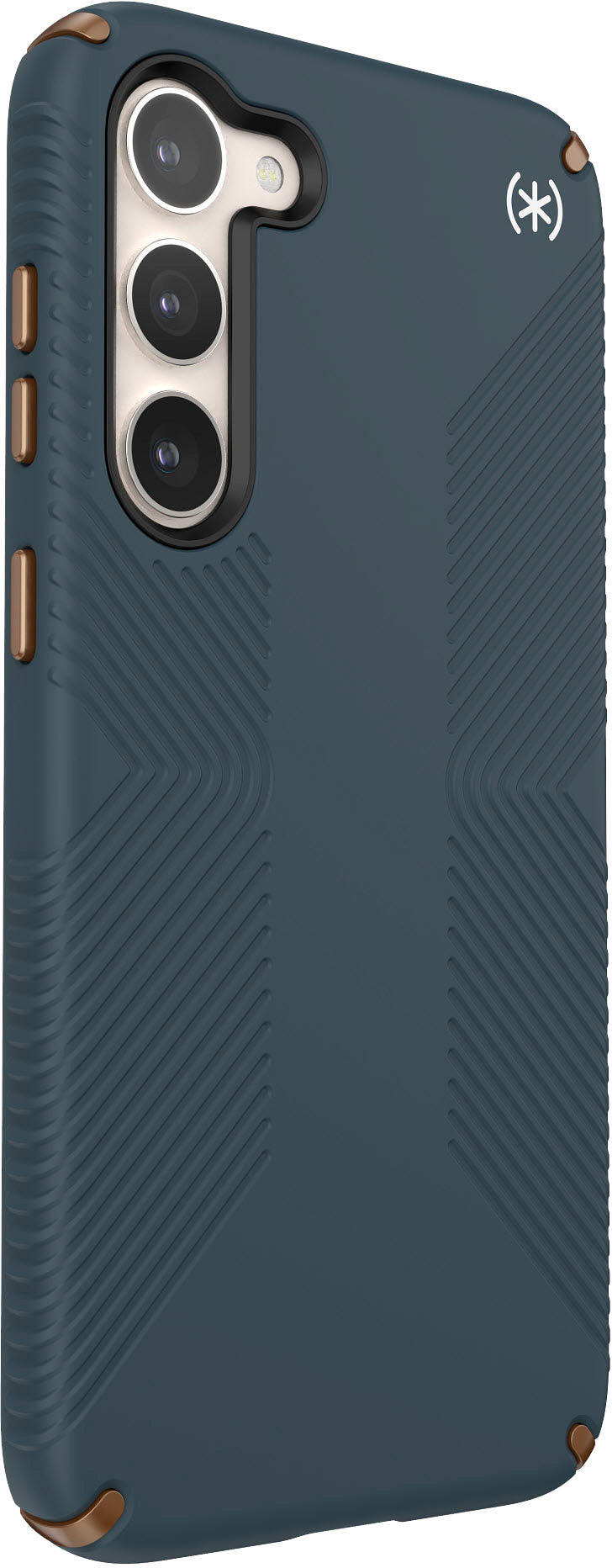Speck - Presidio2 Grip Case for  Samsung Galaxy S23+ - Charcoal Grey/Cool Bronze/White_2