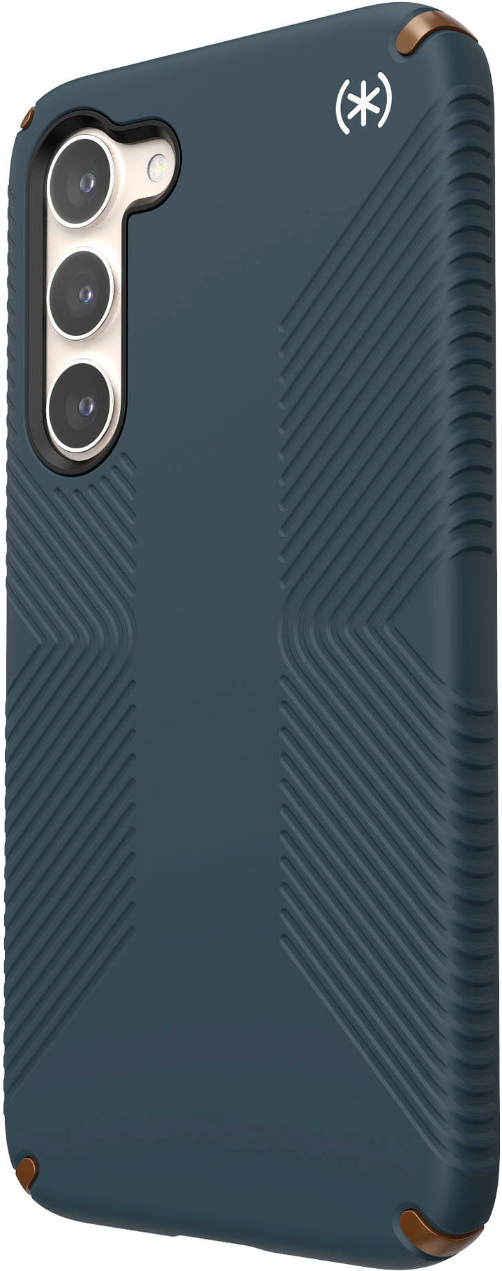 Speck - Presidio2 Grip Case for  Samsung Galaxy S23+ - Charcoal Grey/Cool Bronze/White_1